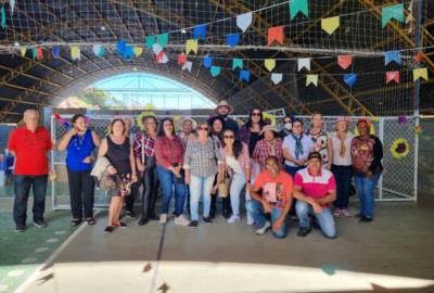 Festa Junina do Grupo Socialização para Idosos