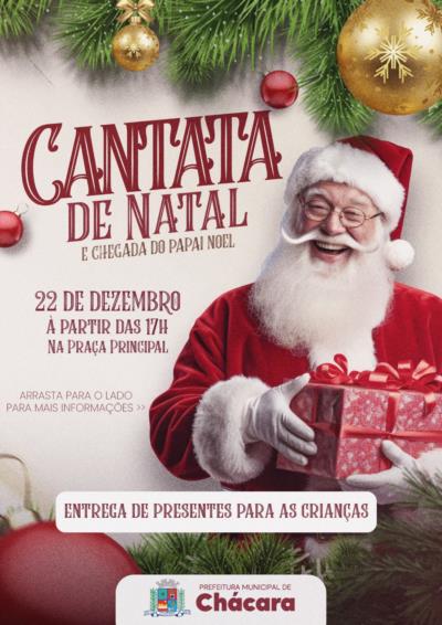 Cantata de Natal e Chegada do Papai Noel