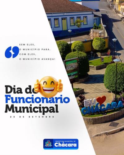 👏 Hoje celebramos o Dia do Funcionário Municipal!