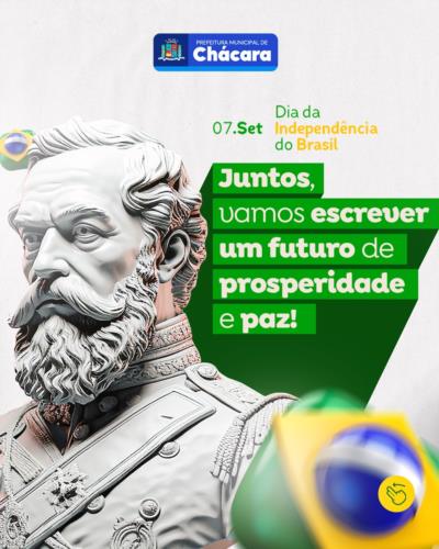 ✨ Hoje celebramos a Independência do nosso Brasil!