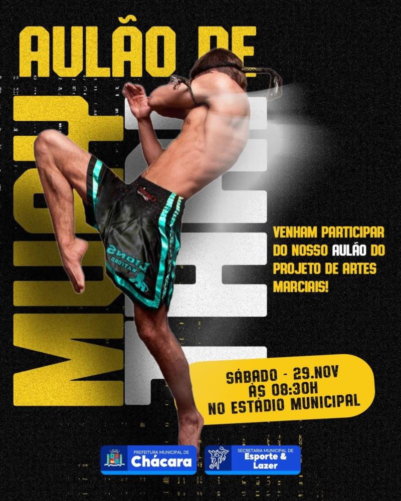 🥊 AULÃO DE MUAY THAI EM CHÁCARA!