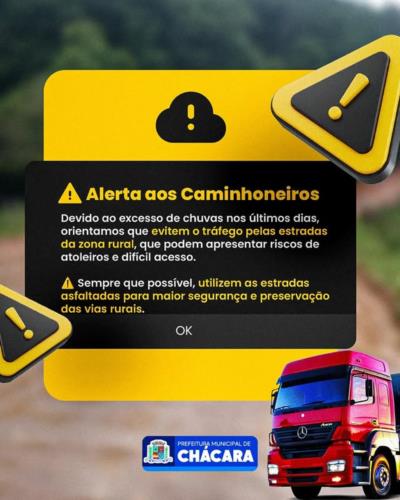 🚨 Alerta aos Caminhoneiros🚛