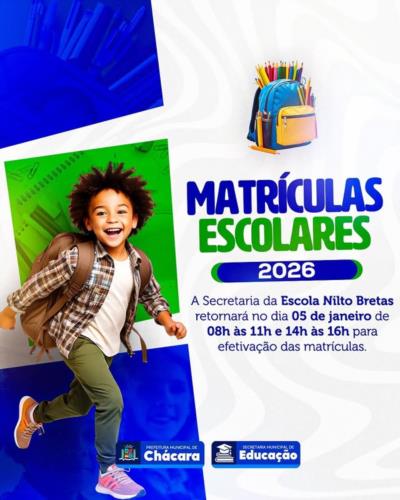 Matrículas Escolares 2026