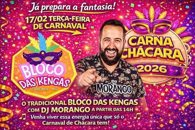 🎭🔥 BLOCO DAS KENGAS – CARNA CHÁCARA 2026 🔥🎭