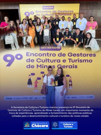 9º Encontro de Gestoras de Cultura e Turismo de Minas Gerais