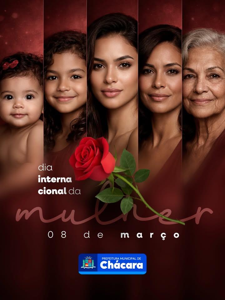 🌹 08 de março – Dia Internacional da Mulher