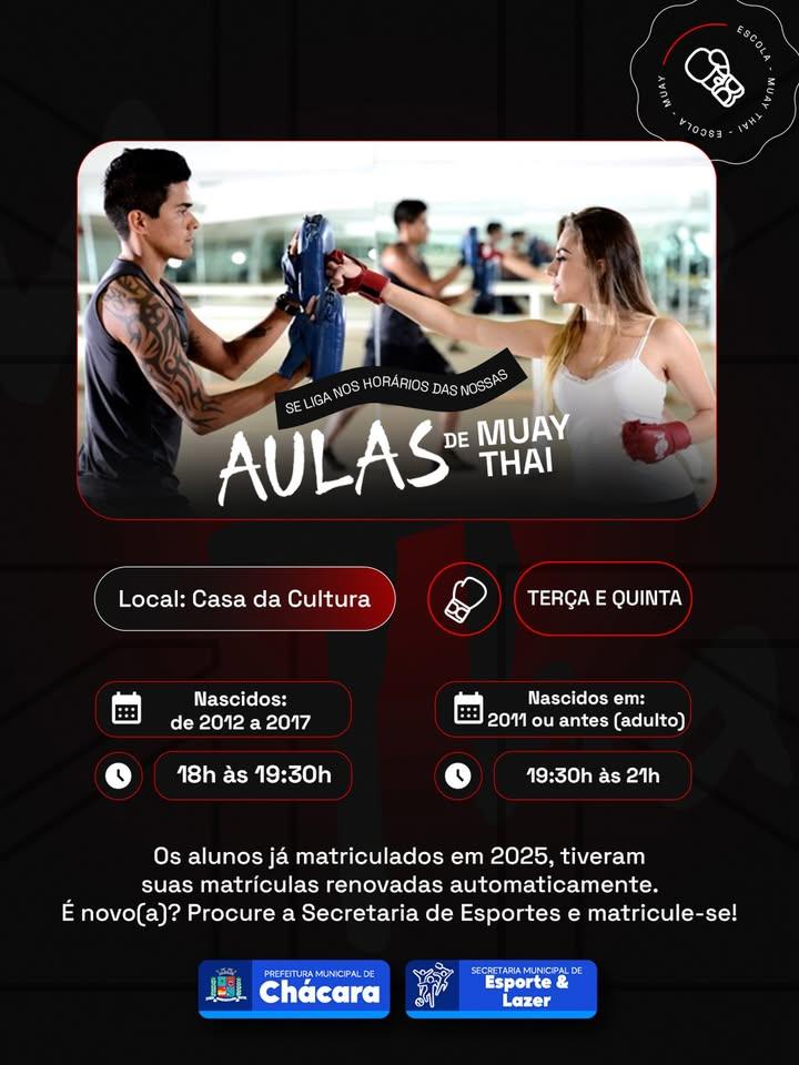 🥊🔥 Vem aí mais uma oportunidade para cuidar da saúde e aprender uma nova modalidade!