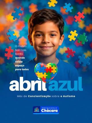 💙 Abril Azul: mês de conscientização sobre o autismo