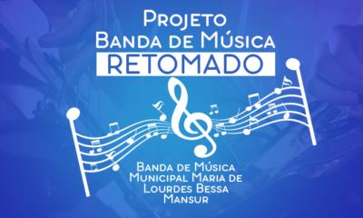 Está de volta o Projeto da Banda de Música