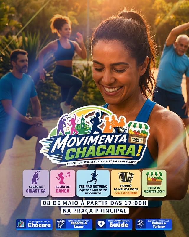 💙🏃‍♂️ Vem aí o MOVIMENTA CHÁCARA! 🏃‍♀️💙