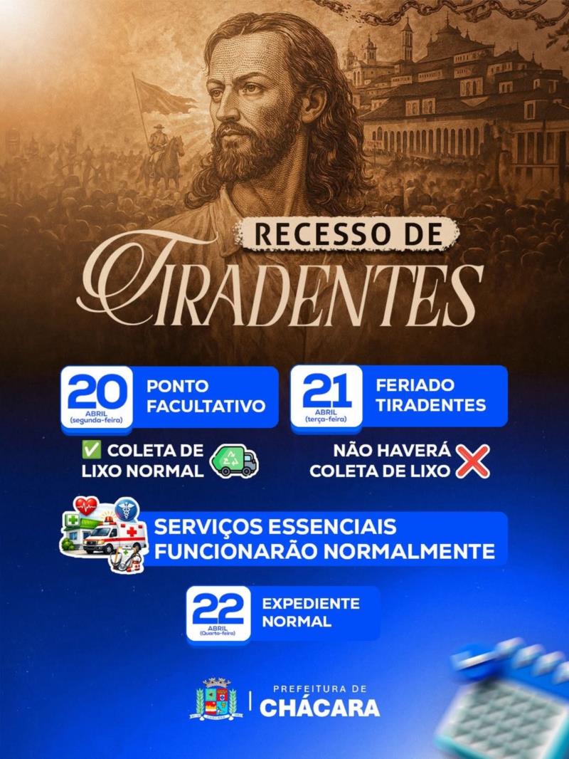 📢 Atenção, Chácara!
