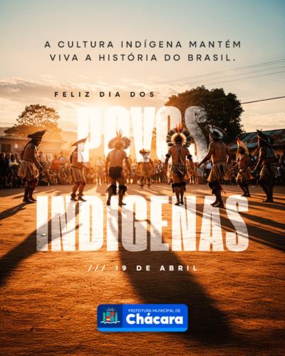 Feliz dia dos Povos Indígenas!