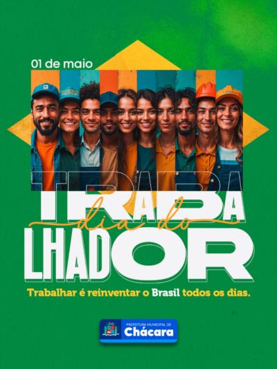 Hoje é dia de celebrar quem constrói, transforma e faz Chácara e o Brasil acontecer todos os dias. 💚💛