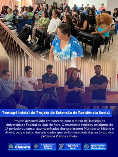 Pontapé inicial do Projeto de Extensão de Residência Social