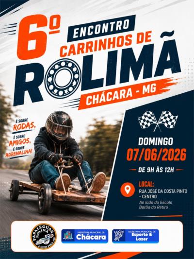 VEM AÍ O 6º ENCONTRO DE CARRINHOS DE ROLIMÃ DE CHÁCARA! 💙