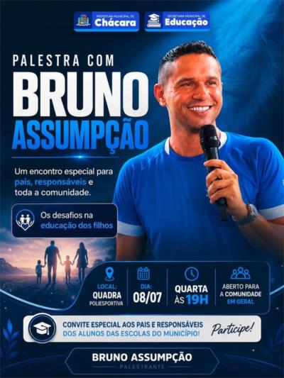 Palestra com Bruno Assumpção