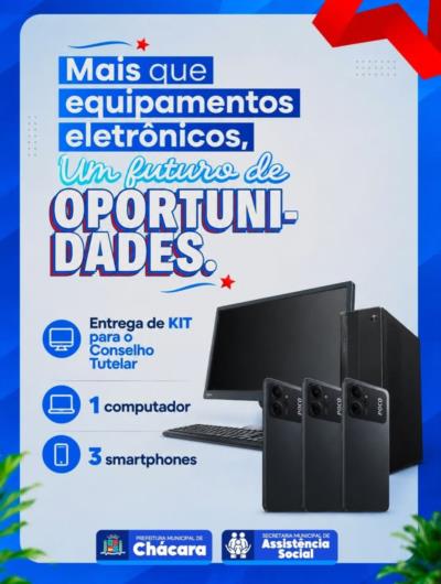 Entrega de Kit para o Conselho Tutelar!