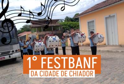 1° FESTBANF da cidade de Chiador