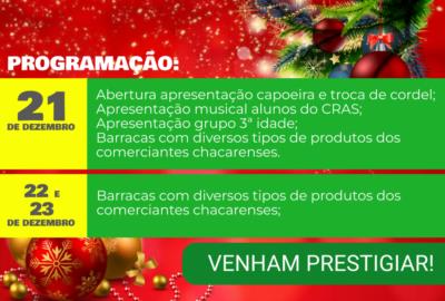 2ª Feira de Natal da Prefeitura de Chácara